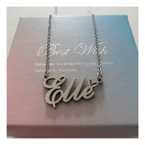 Ronkahshow Lexie Nombre De Colgante Personalizado Collar Con