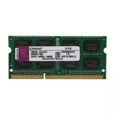 Memória 2gb Kingston Ddr3 1066mhz Para Notebooks