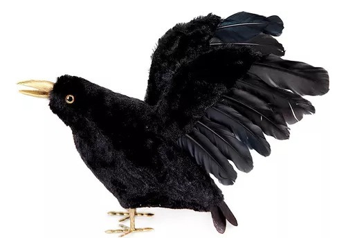 Decoración Cuervo Negro Halloween Fiesta