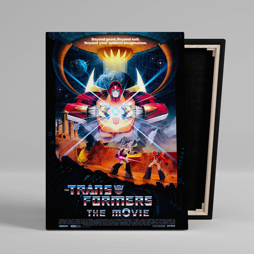 Cuadro Transformers The Movie Canvas Con Bastidor 60x40 Cm