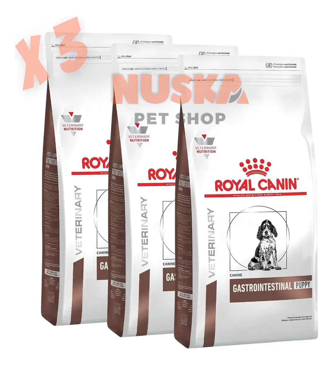 Royal Canin Gastrointestinal Jr. Dog 2 Kg X 3 Unidades