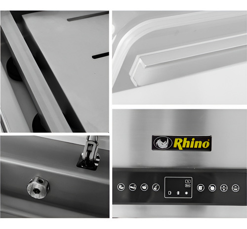 Empacadora Alto Vacío Rhino Evac4 Acero Inoxidable