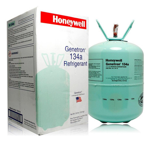 Gás Refrigerante R134a Honeywell Genetron Cilindro 13,6kg