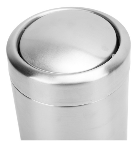 Mini Cubo De Basura De Acero Inoxidable