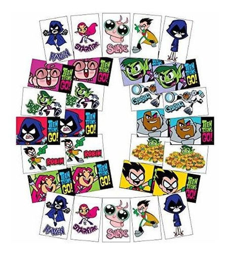 Stickers Teen Titans Go! (serie 1)