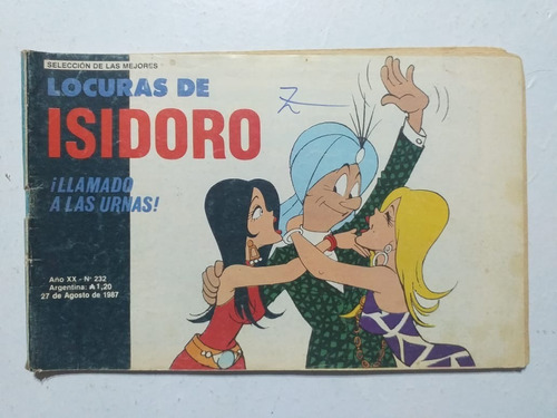 Comic. Locuras De Isidoro # 232. Agosto 1987.