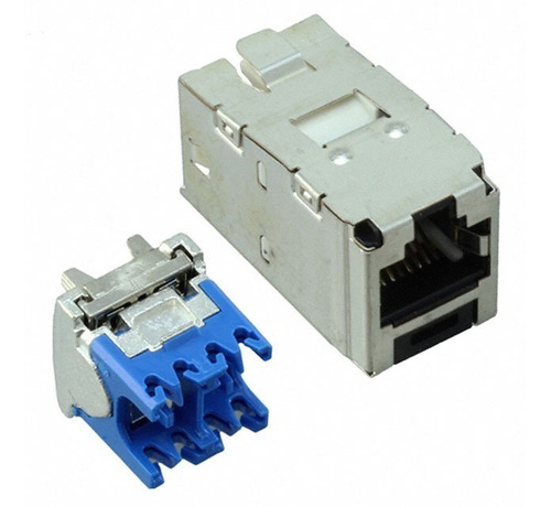 Panduit Cjs6x88tgy 10gig Cat6a Shielded Mini-com Jack