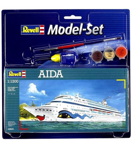 Navio De Cruzeiro Aida 1:1200  05805 Revell  Plastimodelismo