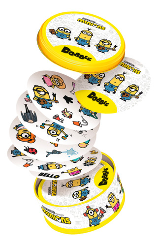 Juego De Cartas Mesa Dobble Game Spot It! Los Minions