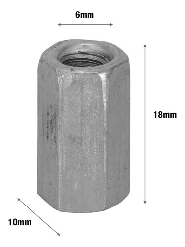 Separador De Tuerca De Manga Hexagonal Hexagonal De Tuerca D