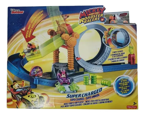 Pista de coches de mickey best sale mouse