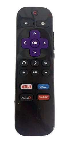 Control Remoto Compatible Rca Smart Para Rok U Tv