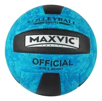 Comprar Pelota Voley Maxvic Sports Cosida Indoor Outdoor Color Celeste