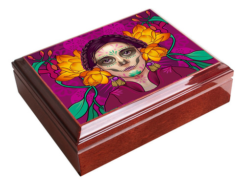 Humidor Jr. Serie Talentos Mexicanos Tradición Y Colores