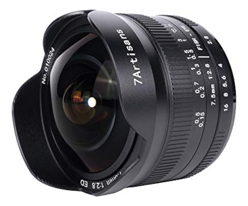 7artisans 7.5mm F2.8 Ii Fisheye Lens Aps-c 190° Ultra Wide A