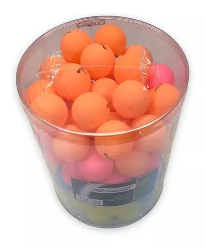 Pelotas Ping Pong Donic Colour Popps X 90 Unidades