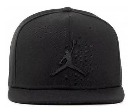 Imagen 2 de 6 de Gorra Jordán Negra Original Nueva