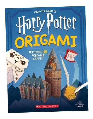 Harry Potter Origami Book: Origami Book, de J k rowling. Serie Wizarding World, vol. 1. Editorial Paäper Art, tapa blanda, edición papel en inglés, 2020