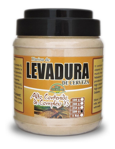 Levadura Nutricional Inactiva En Polvo 500gr