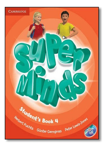 Super Minds 4 Sb W Dvd-rom, De Herbert Putcha., Vol. 1. Editorial Cambridge, Capa Mole Em Inglês