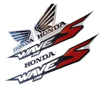 Comprar Kit Calcos Honda Wave 110s 2021. Premium. Símil Original