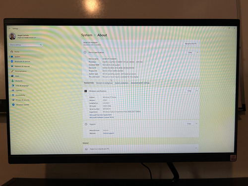 All In One Ideacentre Aio 3 Core I5 16gb Ram 1tb + 256gb Ssd (Usado)