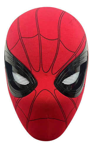 Casco Eléctrico Spiderman Con Ojos En Movimiento