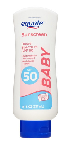 Equate Baby Loción Protector Solar Spf 50 