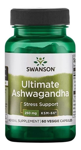 Ultimate Ashwagandha Ksm-66 | 60 Caps | Anti-stress