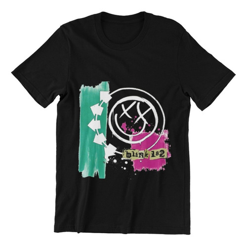 Polera Unisex Blink 182 Lollapalooza 2023 Logo Art Estampado