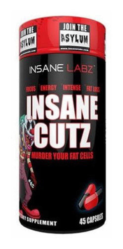 Insane Labz Insane Cutz 45 Capsulas