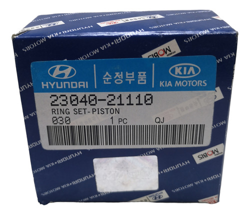 Anillos Hyundai Excel 1.5 - 030 (0.75)