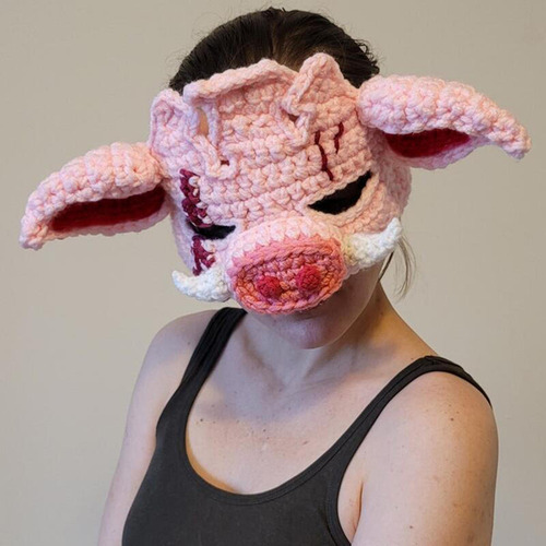 Máscara De Cerdo Para Fiesta De Disfraces De Halloween
