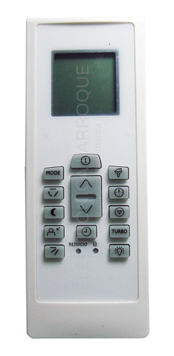 Control Remoto Aire Acondicionado Electrolux