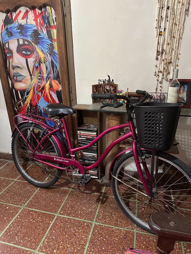 Bicicleta Atlantic Coast 26 Mujer 2015 Con Pie De Apoyo Rosa 26 " (Usado)
