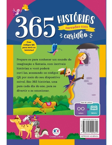 Livro 365 Histórias Narradas Com Carinho