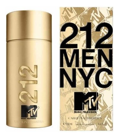 Fragancia 212 Men Mtv Edition Limitada Para Caballero 100ml