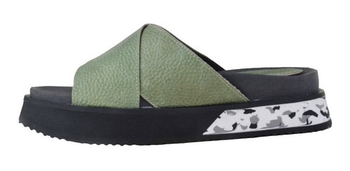 Zuecos Sandalias Ojotas De Mujer De Cuero Melk - Ferraro