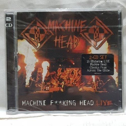 Machine Head Machine Fucking Head Live Cd Doble Nuevo