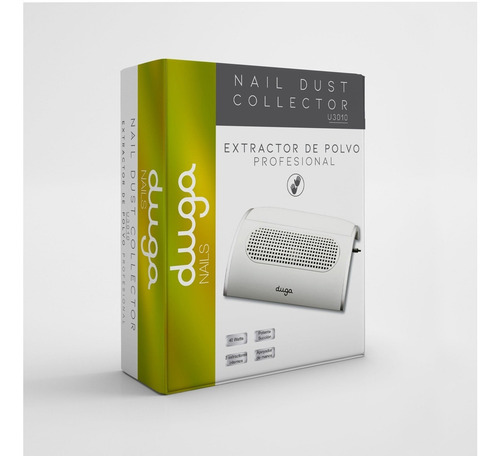 Imagen 6 de 9 de Extractor Polvo Uñas Manicura Pedicura Profesional + Bolsas