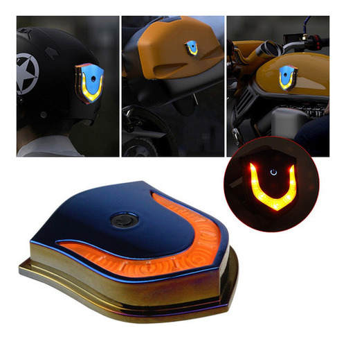 Accesorios De Motocicleta Casco Led Night Riding Safety Ligh