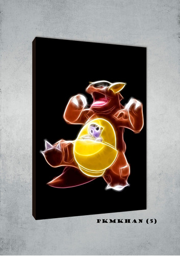 Cuadros Poster Pokemon Kangaskhan 33x48 (han 5)