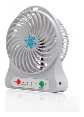 Ventilador Mini Fan Portatil Usb Recargable 