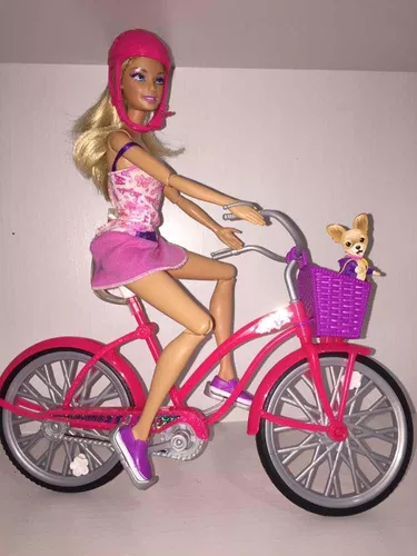 Boneca Barbie Ciclista com Bicicleta - Mattel