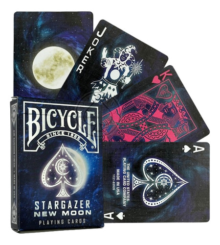 Bicycle Stargazer New Moon / Poker Baraja Naipe Cardistry