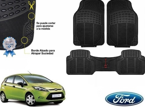 Tapetes Uso Rudo Negros Rd Ford Fiesta Hb 2011 A 2013