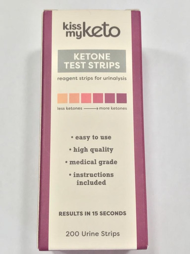 Medidor Cetose( 200 Tiras) Dieta Cetogênica,low Carb,paleo