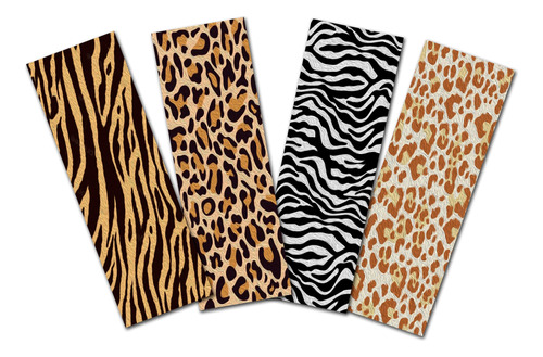 Separadores De Libro Animal Print Imprimibles 