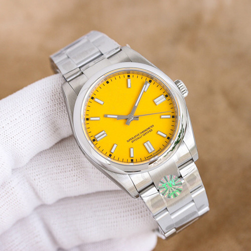 Azul - Reloj Unisex Oyster Perpetual Para Parejas En Color C