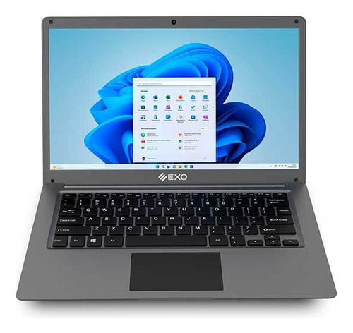 Notebook Exo Smart Rm84-a Intel N4020 4gb Ram 128gb Ssd Color Plateado